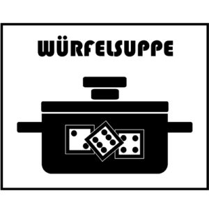 Würfelsuppe